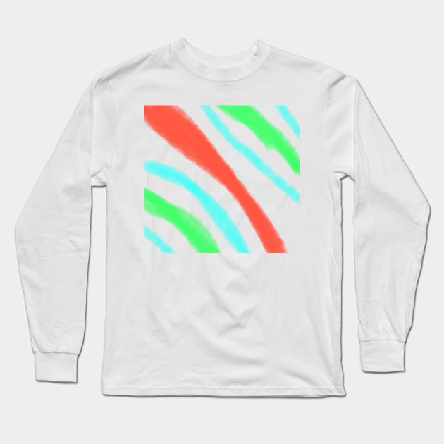 Colorful watercolor abstract texture Long Sleeve T-Shirt by Artistic_st